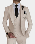 Men's Elegant 3-Piece Suit for Weddings and Formal Events 1