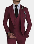 Men's Elegant 3-Piece Suit for Weddings and Formal Events 3