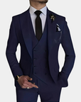 Men's Elegant 3-Piece Suit for Weddings and Formal Events 5