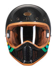 Men's Full Face Motorcycle Helmet Carbon Fiber Lightweight DOT ECE Approved 1