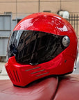 Men’s Full Face Motorcycle Helmet DOT ECE Approved ABS Dark Visor 3