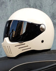 Men’s Full Face Motorcycle Helmet DOT ECE Approved ABS Dark Visor 6