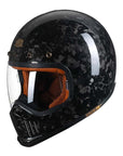 Men’s Full Face Motorcycle Helmet Lightweight Carbon Fiber DOT ECE Approved 0