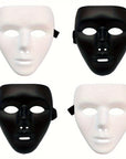 Men’s Full Face Plastic Halloween Mask | Anonymous Cosplay 1