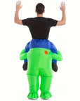 Men’s Funny Inflatable Halloween Alien Costume | Ride On Illusion 3