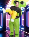Men’s Funny Inflatable Halloween Alien Costume | Ride On Style 1