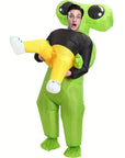 Men’s Funny Inflatable Halloween Alien Costume | Ride On Style 4