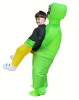 Men’s Funny Inflatable Halloween Alien Costume | Ride On Style 6
