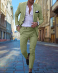 Men's Linen Slim Fit Suit for Weddings & Formal Events 10