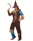Men’s Long Sleeve Halloween Scarecrow Costume Set | Classic 1