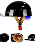 Men’s Motorcycle Helmet DOT Approved ABS Shell Lightweight 5