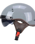 Men’s Motorcycle Helmet DOT Approved Lightweight UV Protection ABS Shell 4