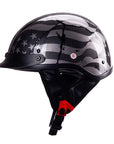 Men’s Motorcycle Helmet DOT Approved Lightweight UV Protection ABS Shell 8