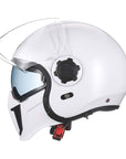 Men’s Motorcycle Helmet Double Lens Vintage Modular ABS 19