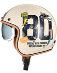 Men’s Open Face Motorcycle Helmet Lightweight ABS with EPS Foam 2