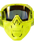 Men’s Skull Motorcycle Mask Protective Gear with Adjustable Fit 5