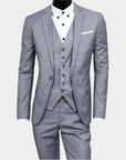 Men's Slim-Fit Stylish 3-Piece Suit for Weddings & Formal Events 3