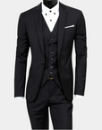 Men's Slim-Fit Stylish 3-Piece Suit for Weddings & Formal Events 4