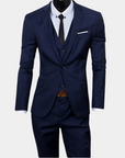 Men's Slim-Fit Stylish 3-Piece Suit for Weddings & Formal Events 7