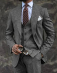 Men's Three-Piece Breathable Fabric Suit 6