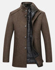 Mia | Elegant High Neck Winter Coat 0