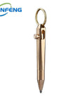 Mini Brass Tactical Pen Keychain – Durable Self-Defense Tool with Smooth Writing for Everyday Use 0