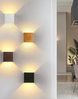 Minimalist Wall Sconce Lighting Elegant Aluminium Iron Design 2