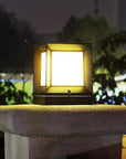 Modern Outdoor Lamp – Sleek Aluminum Cube Light Fixture for Garden, Terrace, and Pathway Illumination 4
