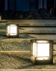 Modern Outdoor Lamp – Sleek Aluminum Cube Light Fixture for Garden, Terrace, and Pathway Illumination 6