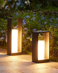 Modern Stainless Steel Solar Garden Lights - Waterproof Outdoor Light Fixtures 1