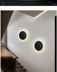 Modern Wall Light Circular LED Energy-Efficient Aluminium Sconce 6