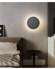 Modern Wall Light Circular LED Energy-Efficient Aluminium Sconce 9