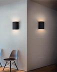 Modern Wall Sconce Light Artistic Resin LED Fixture for Living Room Bedroom 5