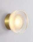Modern Wall Sconce Lighting Circular Design LED Metal 15W 8