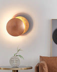 Modern Wall Sconce Lighting Metal LED Solar Eclipse Design Decorative Wall Lamp 4