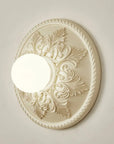 Modern Wall Sconce Milky Coffee Resin Contemporary Design Lighting 2