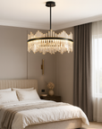 MonteLume | Modern Crystal Black Chandelier Terri 0