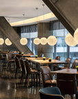 Lampada a sospensione da soffitto luminosa – Illuminazione elegante per sale da pranzo o soggiorni