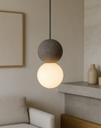 Movia | Elegant Obsidian Pendant Lamp 2
