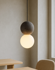 Movia | Elegant Obsidian Pendant Lamp 5