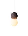 Movia | Elegant Obsidian Pendant Lamp 7