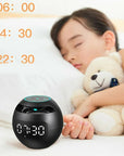 Multifunctional Bluetooth Alarm Clock Speaker with LED Display and Colorful Night Light – 2200mAh Battery 5