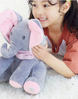 Musical Plush Elephant – Cuddly Stuffed Animal with Moving Features for Children 1