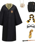 MysticRobe | Enchanting Wizard Costume Set with Cloak, Wand, and Accessories 5