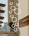 NatureLuxe - Wooden Chandelier for Elegant Illumination 5