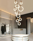 NatureLuxe - Wooden Chandelier for Elegant Illumination 6