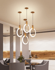 NatureLuxe - Wooden Chandelier for Elegant Illumination 8