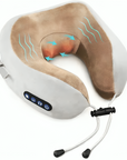 Neck Pillow Massager Velvet Memory Foam Travel 2