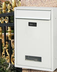 NoirGuard | Secure Stylish Black Letterbox with Combination Lock 8