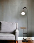 NordicGlow - Floor Lamp with Side Table 9